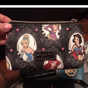Disney’s Rooney and bourke cosmetic pouch